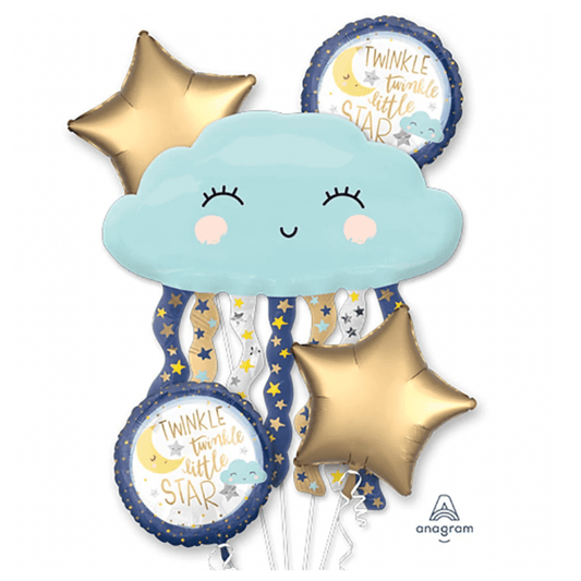 Baby "Twinkle little star" |Balloons Bouquet| 5pc - My Queen