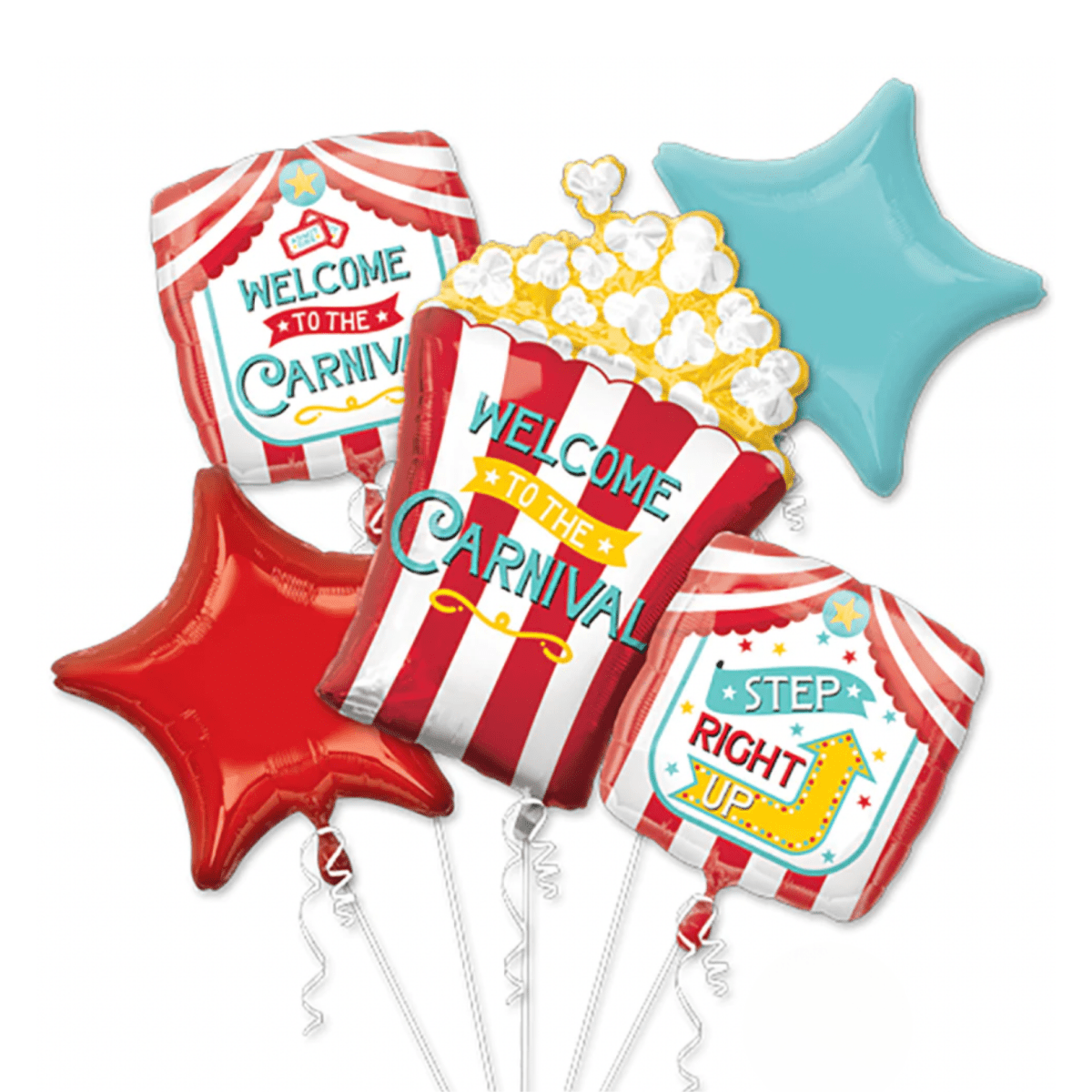 BALLOONS CARNIVAL BOUQUET (5 pcs) - My Queen