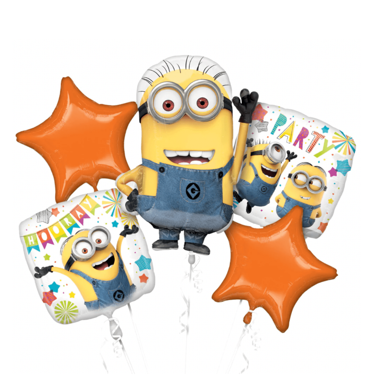 BALLOONS DESPICABLE ME PARTY BOUQUET (5pcs) - My Queen