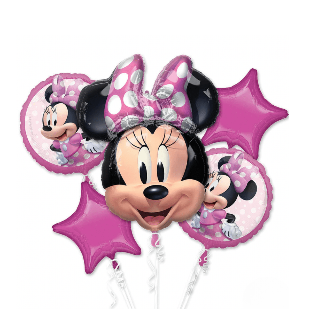 BALLOONS MINNIE MOUSE BOUQUET (5pcs) - My Queen