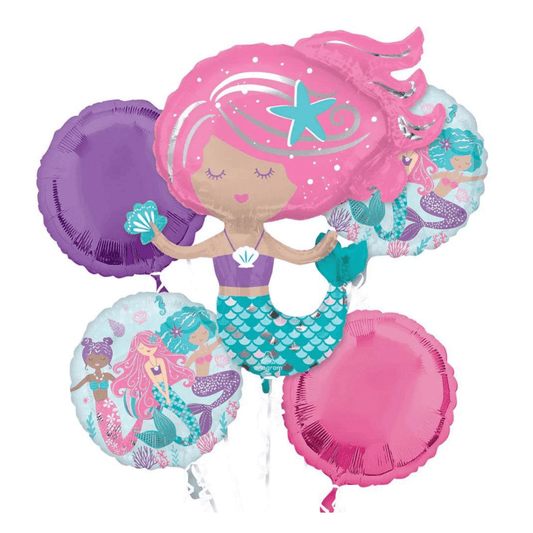 MERMAID BALLOONS BOUQUET (5pcs) - My Queen