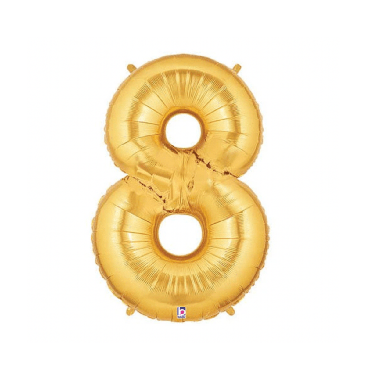 Numbers| Gold Megaloon| 40in | Large - My Queen