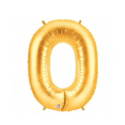 Numbers| Gold Megaloon| 40in | Large - My Queen