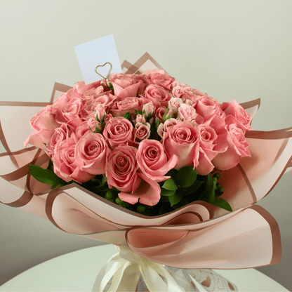 Premium Rose Flower Bouquet "Majestic Blooms" | 12 pcs | 24pcs | 36pcs - My Queen