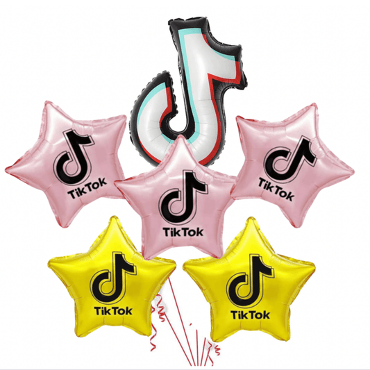 Tik Tok celebration Balloons , 5pcs - My Queen